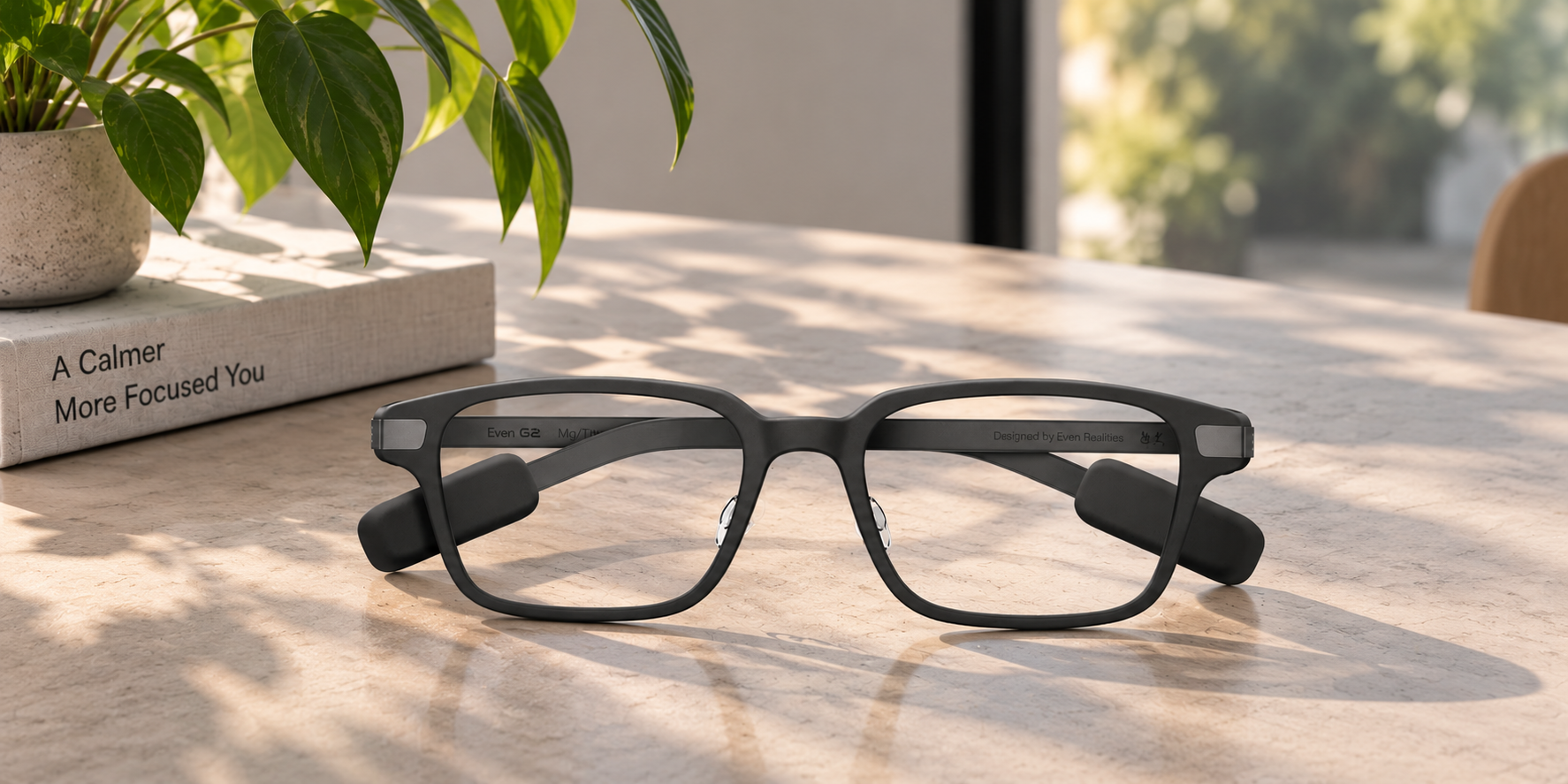 Even Realities G2 smart glasses. Official Even Realities image.
